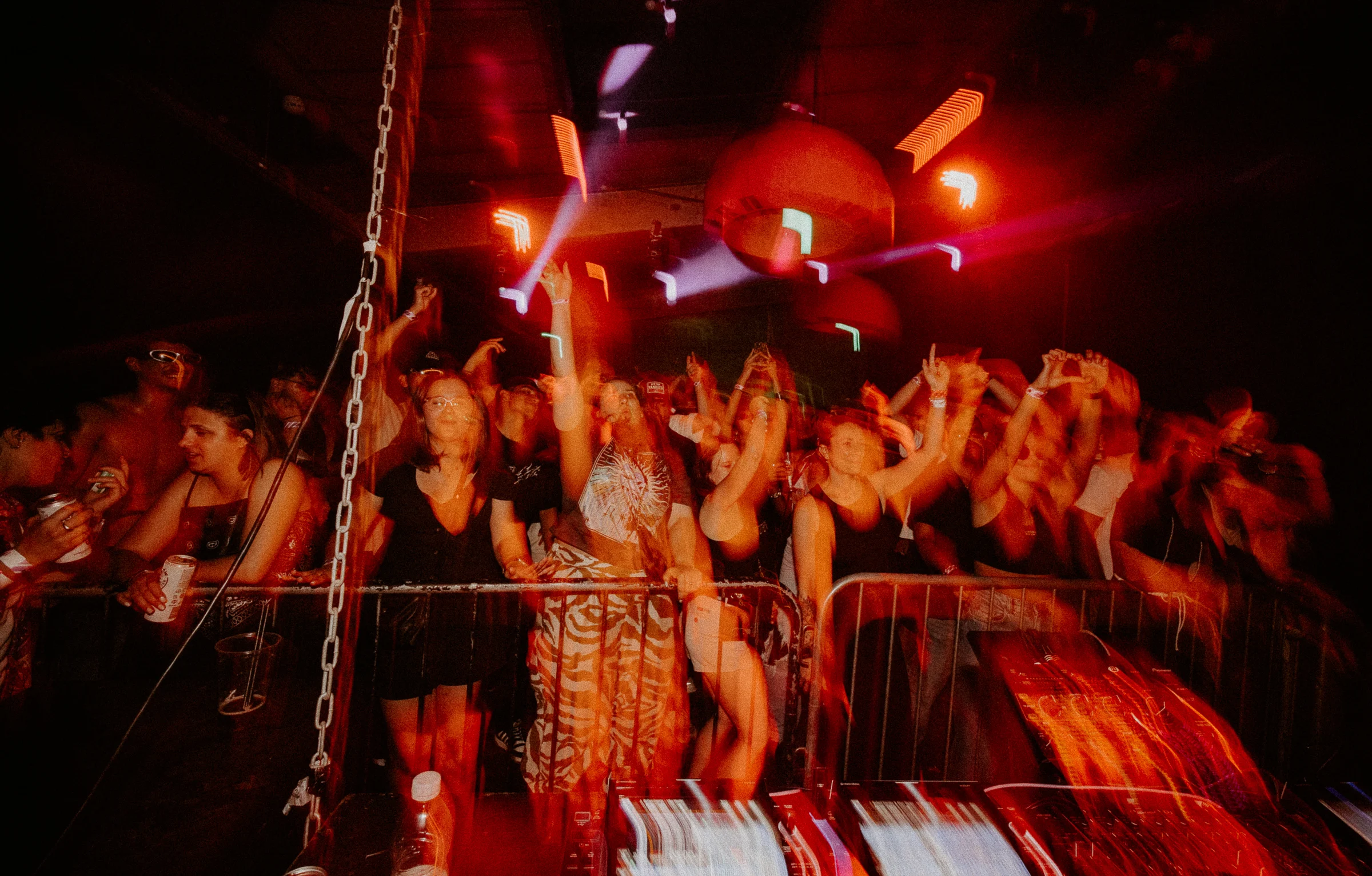 The crowd at Lantern House, Colour Factory, July 2025